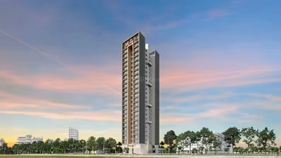 Satyam Ashtavinayak Vashi – landscaped zen gardens and amenities